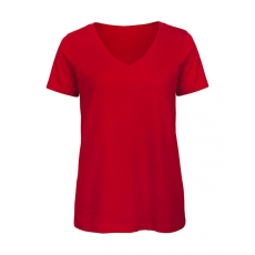 B and C Női rövid ujjú organikus felső B and C Organic Inspire V /women T-Shirt 2XL, Piros