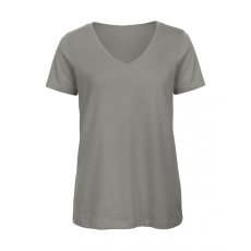 B and C Női rövid ujjú organikus felső B and C Organic Inspire V /women T-Shirt XL, Világos szürke