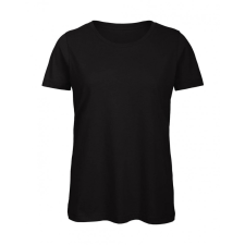 B and C Női rövid ujjú organikus póló B and C Organic Inspire T /women T-Shirt S, Fekete női póló