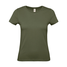B and C Női rövid ujjú póló B&C #E150 /women T-Shirt -S, Városi khaki