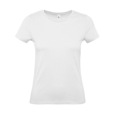 B and C Női rövid ujjú póló B&C #E150 /women T-Shirt -XL, Fehér
