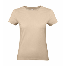 B and C Női rövid ujjú póló B&C #E190 /women T-Shirt -M, Homokbarna