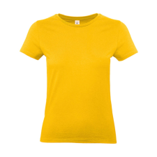B and C Női rövid ujjú póló B&amp;C #E190 /women T-Shirt -S, Aranysárga női póló