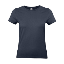 B and C Női rövid ujjú póló B&amp;C #E190 /women T-Shirt -S, Sötétkék (navy) női póló