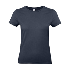 B and C Női rövid ujjú póló B&C #E190 /women T-Shirt -XL, Sötétkék (navy)