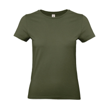 B and C Női rövid ujjú póló B&amp;C #E190 /women T-Shirt -XS, Városi khaki női póló