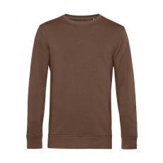 B and C Uniszex hosszú ujjú organikus pulóver B and C Organic Crew Neck French Terry XS, Mocha