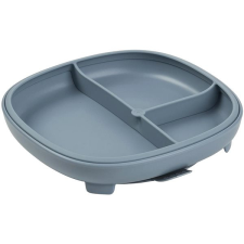 b.box 2in1, osztott, tapadókoronggal, kék babaétkészlet