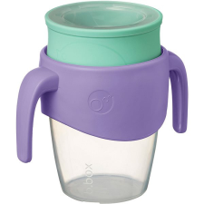 b.box 360°-os szivárgásmentes tanulópohár, 250 ml lilac pop babaétkészlet