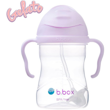 b.box Gelato Pohár szívószállal - szeder 240 ml babaétkészlet