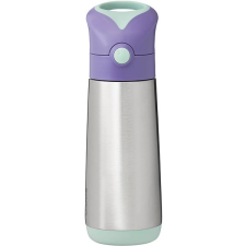 b.box Italtermosz szívószállal 500 ml - lilac pop babaétkészlet