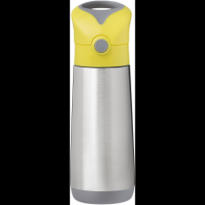 b.box Italtermosz szívószállal 500 ml - sárga/szürke (9353965010449) termosz