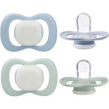  b.box Szilikon cumik 0-6h, 2 db Glow sky/sage (9353965008231) cumi