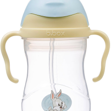 b.box tanulópohár + szívószál, 240 ml, Looney Tunes babaétkészlet