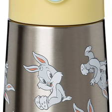 b.box termosz + szívószál, 350 ml - Looney Tunes babaétkészlet