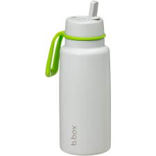 b.box termosz szívószállal, 1 l, szürke/zöld (9353965008286) termosz