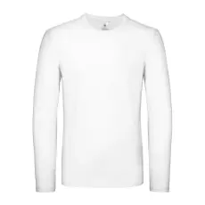  B&C EXACT 150 unisex hosszú ujjú póló B03E, White-2XL
