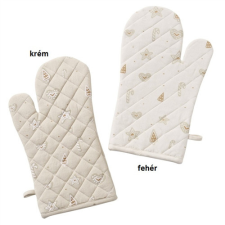  B.G.2049751 Edényfogó kesztyű 33x20cm, pamut, mézeskalácsos lakástextília