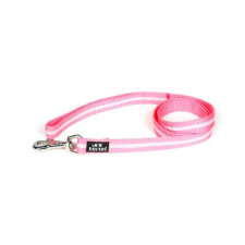  B:JK9 IDC Póráz csőheveder utánvilágító, pink, 25mm*1m, fogós/Dkarika nyakörv, póráz, hám kutyáknak