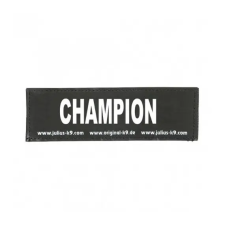  B:Julius K9- CHAMPION felirat hámhoz kutyák részére nyakörv, póráz, hám kutyáknak