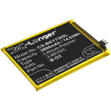 B-O3 Telefon akkumulátor 3800 mAh mobiltelefon akkumulátor
