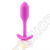 b-Vibe Snug Plug 1 anál dildó belső súllyal - rózsaszín - 55 g
