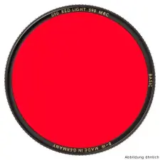  B+W 090 világos vörösszűrő 590nm MRC Basic, 82 mm objektív szűrő