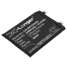  BA01 Telefon akkumulátor 2400 mAh mobiltelefon akkumulátor