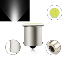 BA15S led COB fehér DC12V autó tuning
