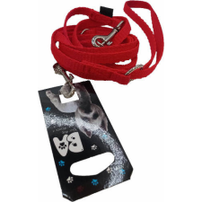  BA5290 Textil kiránduló póráz M/15, 15/200/7/7 nyakörv, póráz, hám kutyáknak