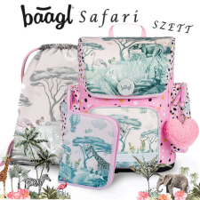 BAAGL iskolatáska SZETT fidlock csatos - Safari iskolatáska