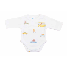 Baba body, hosszú ujjú, Autós mintával kombidressz, body