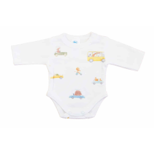 Baba body, hosszú ujjú, Autós mintával kombidressz, body
