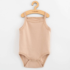 Baba body ujj nélküli New Baby Classic II világos bézs lány kombidressz, body