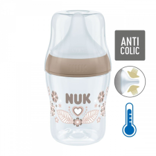 Baba cumisüveg NUK Perfect Match Temperature Control 150 ml barna cumisüveg