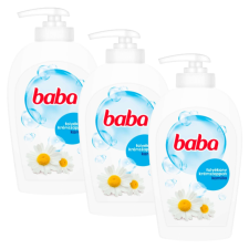 Baba Folyékony Szappan Kamilla 3x250ml tisztító- és takarítószer, higiénia