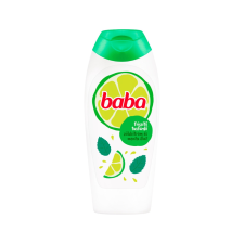 Baba frissítő tusfürdő zöldcitrom és menta illattal (400 ml) tusfürdők
