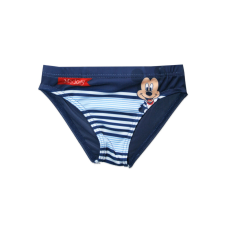 Baba fürdő alsó kisfiúknak - Mickey egér - csíkos - sötétkék - 98 gyerek fürdőruha