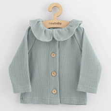  Baba kabátka gombokkal New Baby Luxury clothing Laura szürke