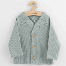  Baba kabátka gombokkal New Baby Luxury clothing Oliver szürke gyerek pulóver, kardigán