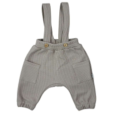 Baba kantáros nadrág Koala Pure beige, vel. 68 (4-6 h) gyerek nadrág