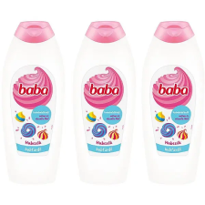 Baba málna és rózsafás habfürdő 3x750 ml tusfürdők