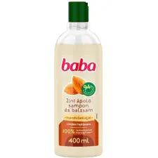 Baba mandulaolajos sampon és balzsam 2in1, 400 ml hajbalzsam