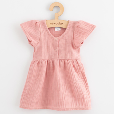 Baba muszlin ruha New Baby pink lányka ruha