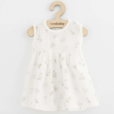  Baba muszlin ruha New Baby Zoe, vel. 56 (0-3 h)