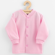  Baba pamut kabátka New Baby Happy Elephante pink, vel. 68 (4-6 h)