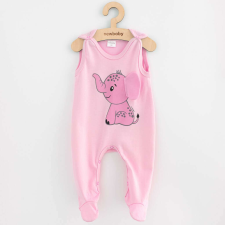  Baba pamut rugdalózó New Baby Happy Elephant pink rugdalózó