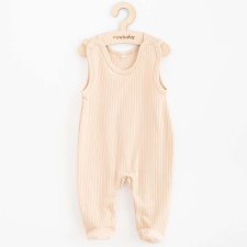 Baba pamut rugdalózó New Baby Practical bézs, vel. 80 (9-12 h) rugdalózó