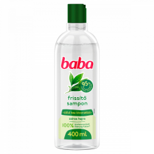 Baba sampon zsíros hajra zöldtea-kivonattal 400 ml sampon