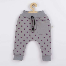  Baba szabadidő nadrág Koala Dots szürke, vel. 74 (6-9 h)